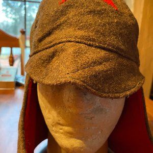 Russian Revolutionary 1917 Army Hat: 100% wool